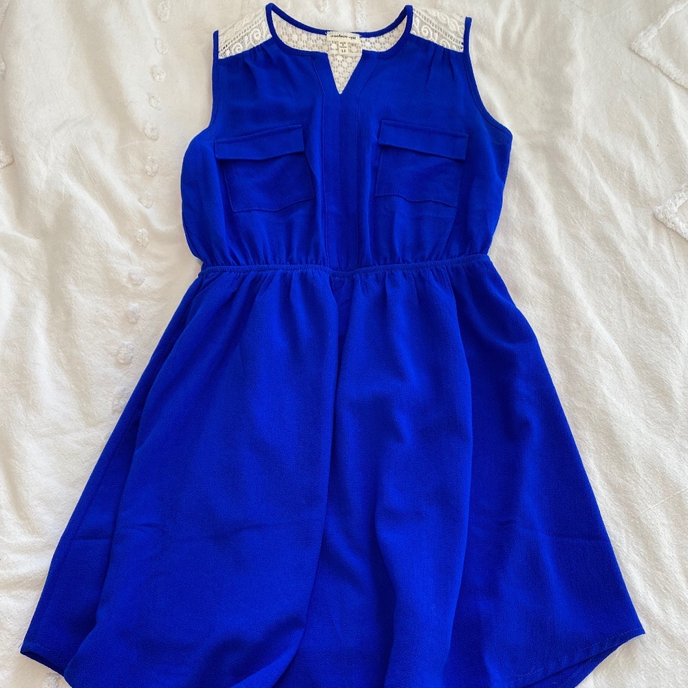 Blue kids dress